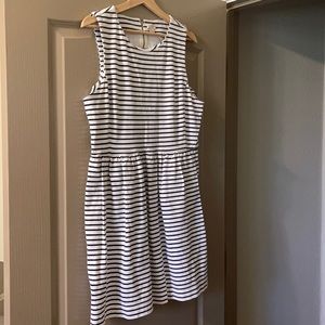 J Crew stripe dress, XL